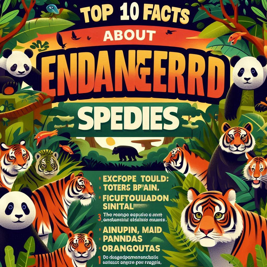 Top 10 Facts About Endangered Species